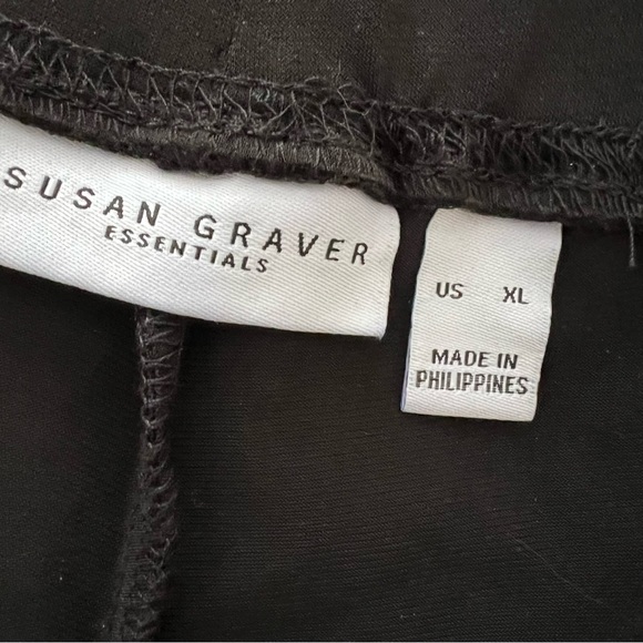 Susan Graver liquid knit straight leg pants NWOT - Picture 3 of 8